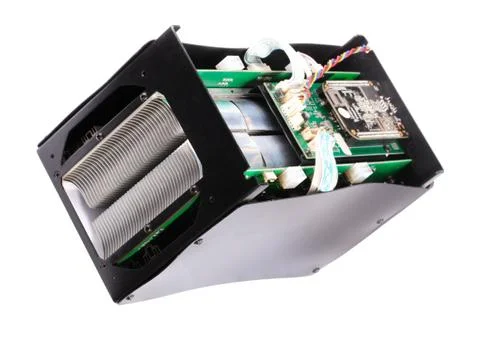 Electronic device isolated on white background 写真素材