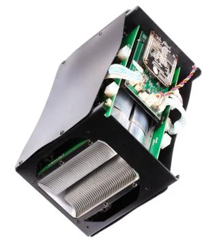 Electronic device isolated on white background 스톡 사진