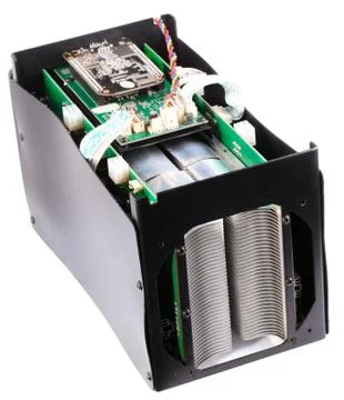 Electronic device isolated on white background 写真素材