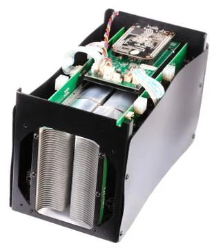 Electronic device isolated on white background 스톡 사진