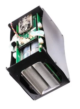 Electronic device isolated on white background 스톡 사진