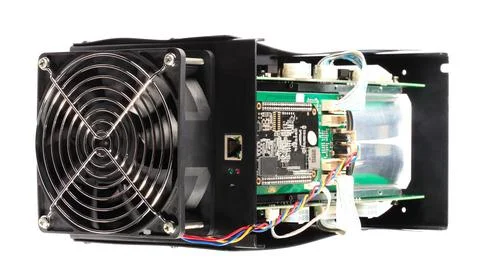 Electronic device isolated on white background Stock Photos