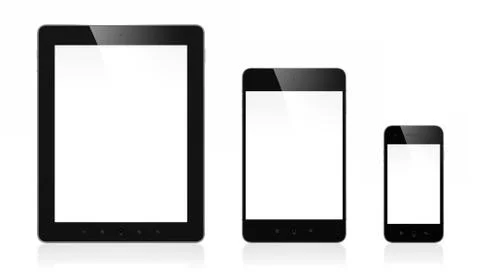 Electronic devices Stock Illustration