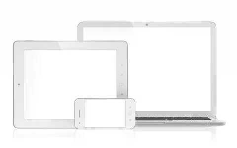 Electronic devices Stock Illustration