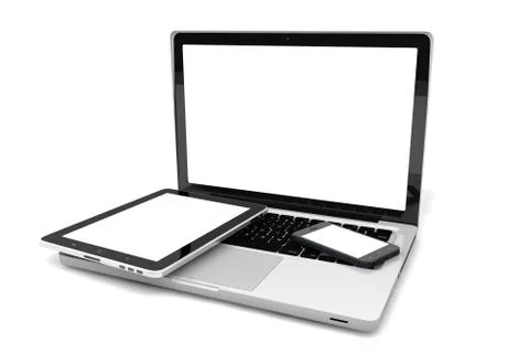 Electronic devices Stockillustratie
