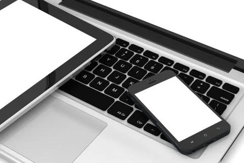 Electronic devices Stock Illustration