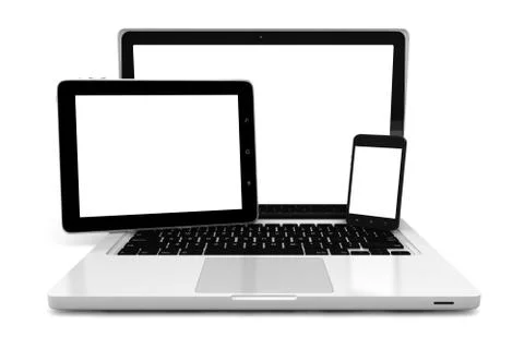 Electronic devices Stock Illustration