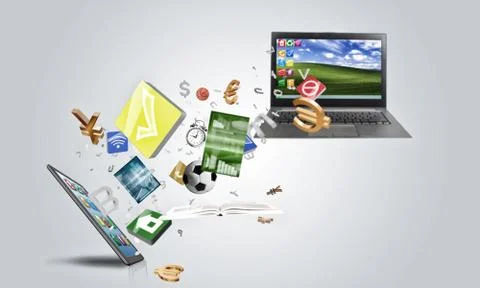 Electronic devices Stock Illustration