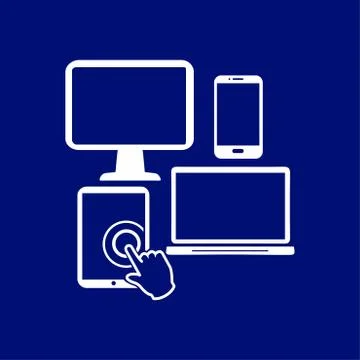 Electronic Devices symbol Stock Illustration