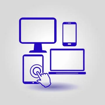 Electronic Devices symbol Stock Illustration