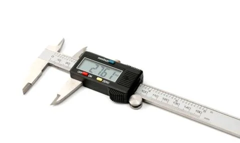 Electronic digital caliper Stock Photos