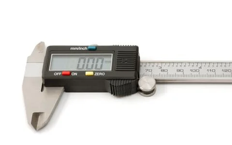 Electronic digital caliper Stock Photos