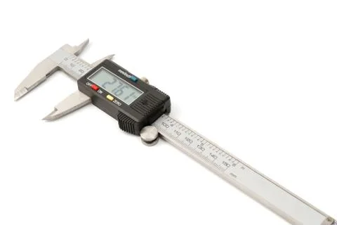 Electronic digital caliper Stock Photos