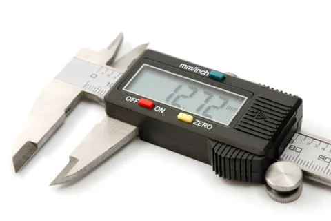 Electronic digital caliper Stock Photos