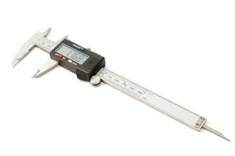 Electronic digital caliper Stock Photos
