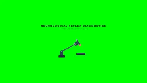 Electronic Digital Reflex Percussion Hammer Diagnostic Tool for Clinical Ne.. Vídeo Stock 346984000