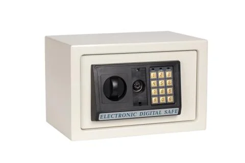 Electronic digital safe Stock Photos