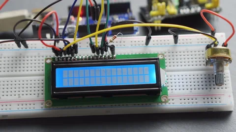 Electronic display with the inscription Artificial intelligence Stock Footage 289231616