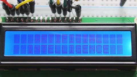 Electronic display with the inscription Artificial intelligence Stock Footage 289566443