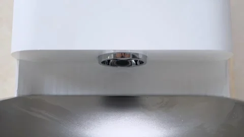 Electronic dog feeder with opening hole releasing food Stock Footage 249229726