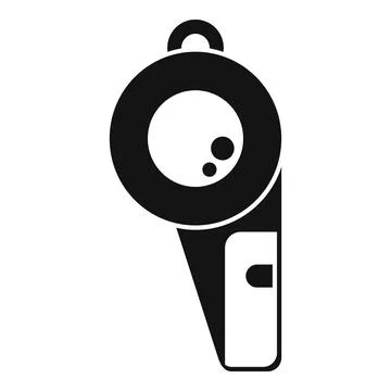Electronic dog training collar icon showing device for pet obedience Stock Illustration