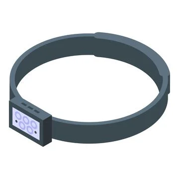 Electronic dog training collar with remote control for obedience training i.. Stock Illustration
