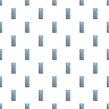 Electronic door lock keypad pattern for security access Stock Illustration