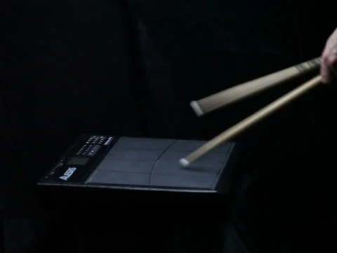Electronic drum Video stock 35106035