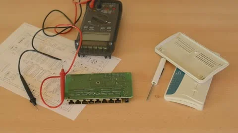 Electronic engineer Video stock 22097715