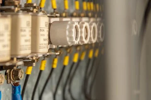 Electronic equipment and components Stock Photos