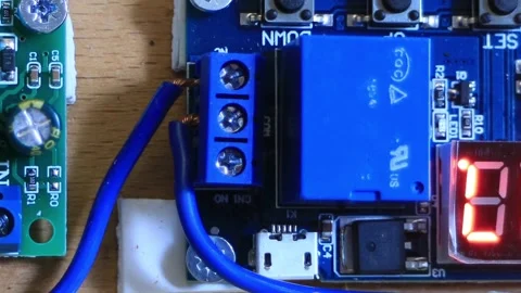 Electronic equipment modules and control boards included Stock Footage 267301854