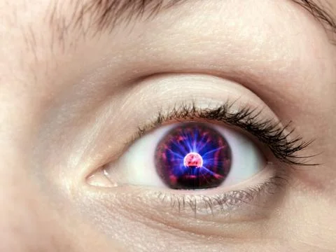 Electronic eye Stock Photos