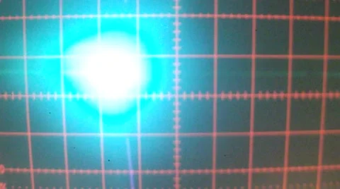 Electronic flash light color blue in landscape Stock Footage 53286434