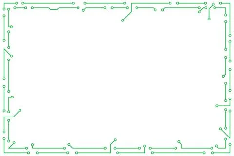 Electronic framework 스톡 일러스트
