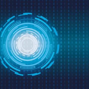 Electronic futuristic background 스톡 일러스트