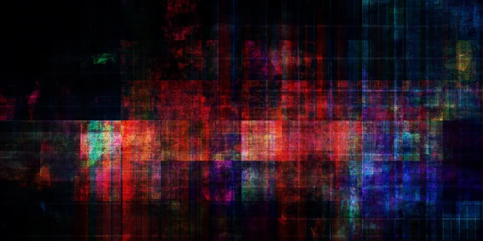 Electronic Grunge Texture Background For Abstract Projects Stock Illustration