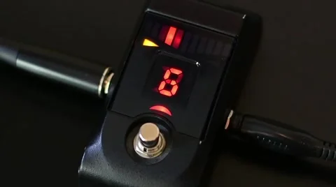 Electronic Guitar Pedal Stock-Footage 61436257