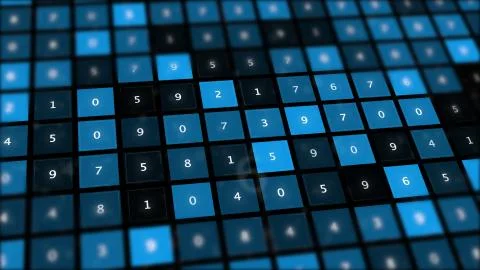 Electronic hardware technology abstract background. Stock Illustration