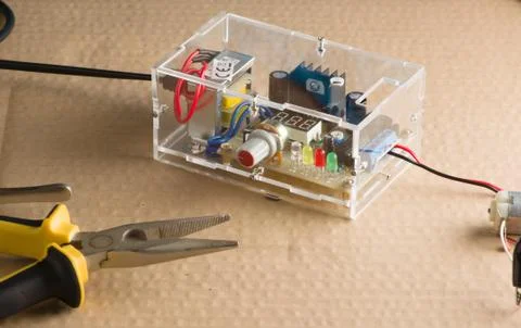 Electronic home-made Stock Photos