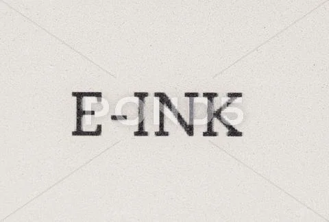 Electronic ink Stock Photos