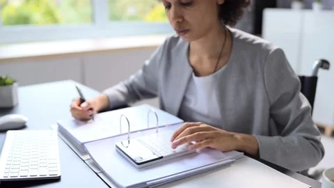 Electronic Invoice Statement, E Tax Software Stock Footage 219420227