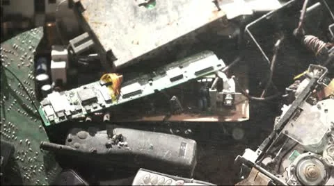 Electronic Junks Video stock 10699386