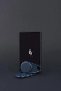 Electronic key access system to lock and unlock doors. Control access Stock Photos