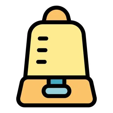 Electronic kitchen timer showing remaining cooking time Stock Illustration