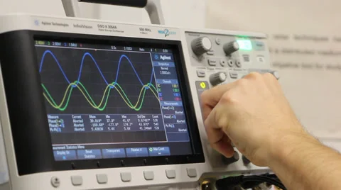 Electronic lab Stock Footage 35876689