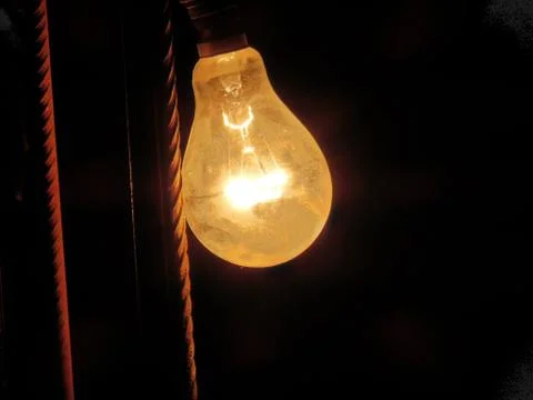 Electronic Light Bulbs 100 W Stock Photos