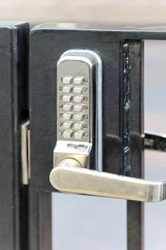 Electronic lock Stock Photos