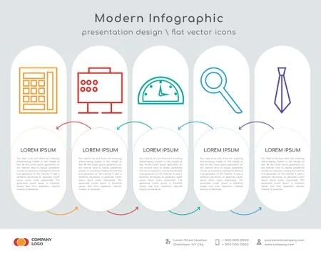 Electronic machine infographics design Stock Illustration