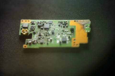 Electronic Mainboard from Mirrorless Camera Device Stock Photos
