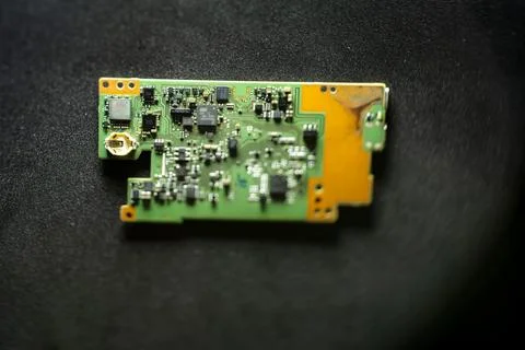 Electronic Mainboard from Mirrorless Camera Device Stock Photos